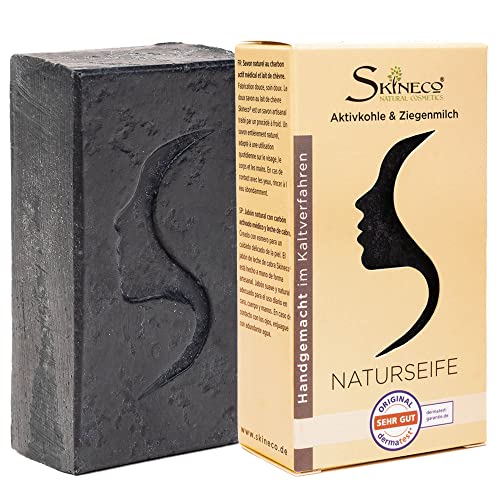 Skineco Savon naturel durable au lait de...