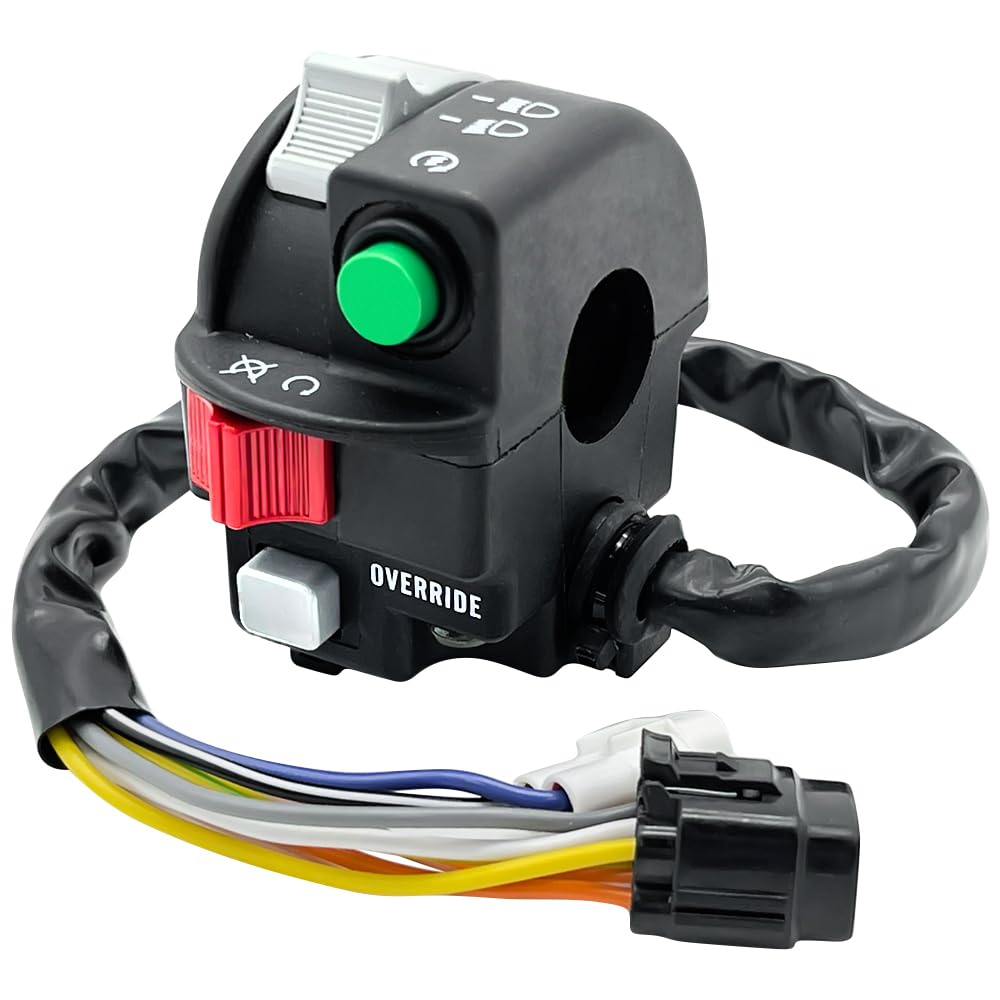 Interruptor de manillar izquierdo para Suzuki KingQuad 500 750 LT-A500 LT-A750 LT-A750 2019-2020 Interruptor de luz