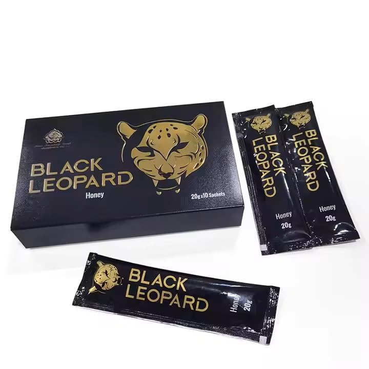 Natural Paste Box of 10 X 20g Sachets Great Honey for Men - Honey for Active Men