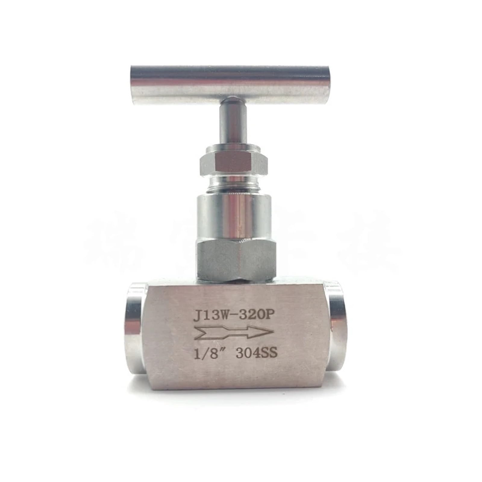 1/4" 3/8" 1/2" Female 304 Shut Off Needle Globe J13-320P Crane Flow Control(0.25 Inch)