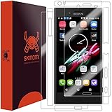 Skinomi Full Body Skin Protector Compatible with Sony Xperia X Compact (F5321)(Screen Protector + Back Cover) TechSkin Full Coverage Clear HD Film