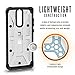 URBAN ARMOR GEAR UAG Huawei Mate 9 Pro [5.5-inch Screen] Plasma Feather-Light Rugged [Ice] Military Drop Tested Phone Case