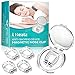 i-Healz Magnetic Anti Snore Nose Clip - Medical Grade Soft Silicone - Stop Snoring Solution - 4 Pack