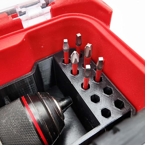 TidyTool Liner for M12 Fuel Drill Driver Impact and Milwaukee Packout Compact Tool Box organizer - Image 7