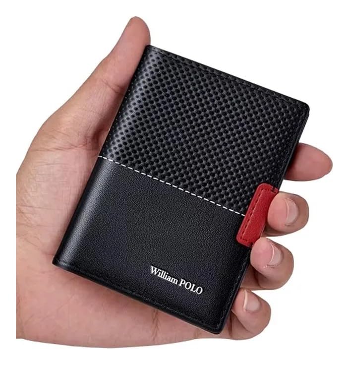 Carteira William Polo 100% Original Slm (Preto 1)