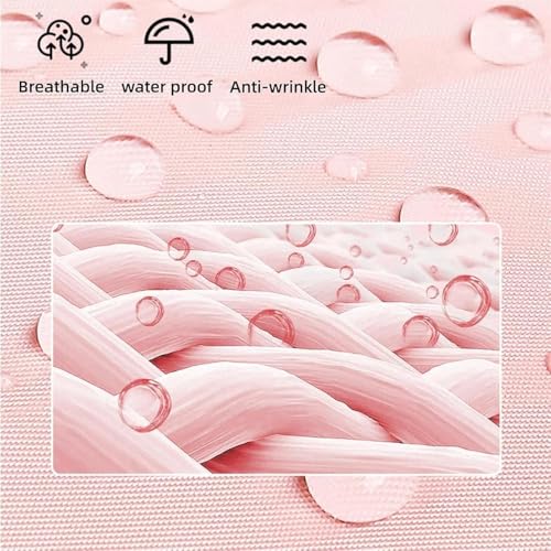 Levettevac Mochila, Levettevac Backpack, Large Capacity Bag with Separate Shoe Compartment, Waterproof Expandable (Pink)4