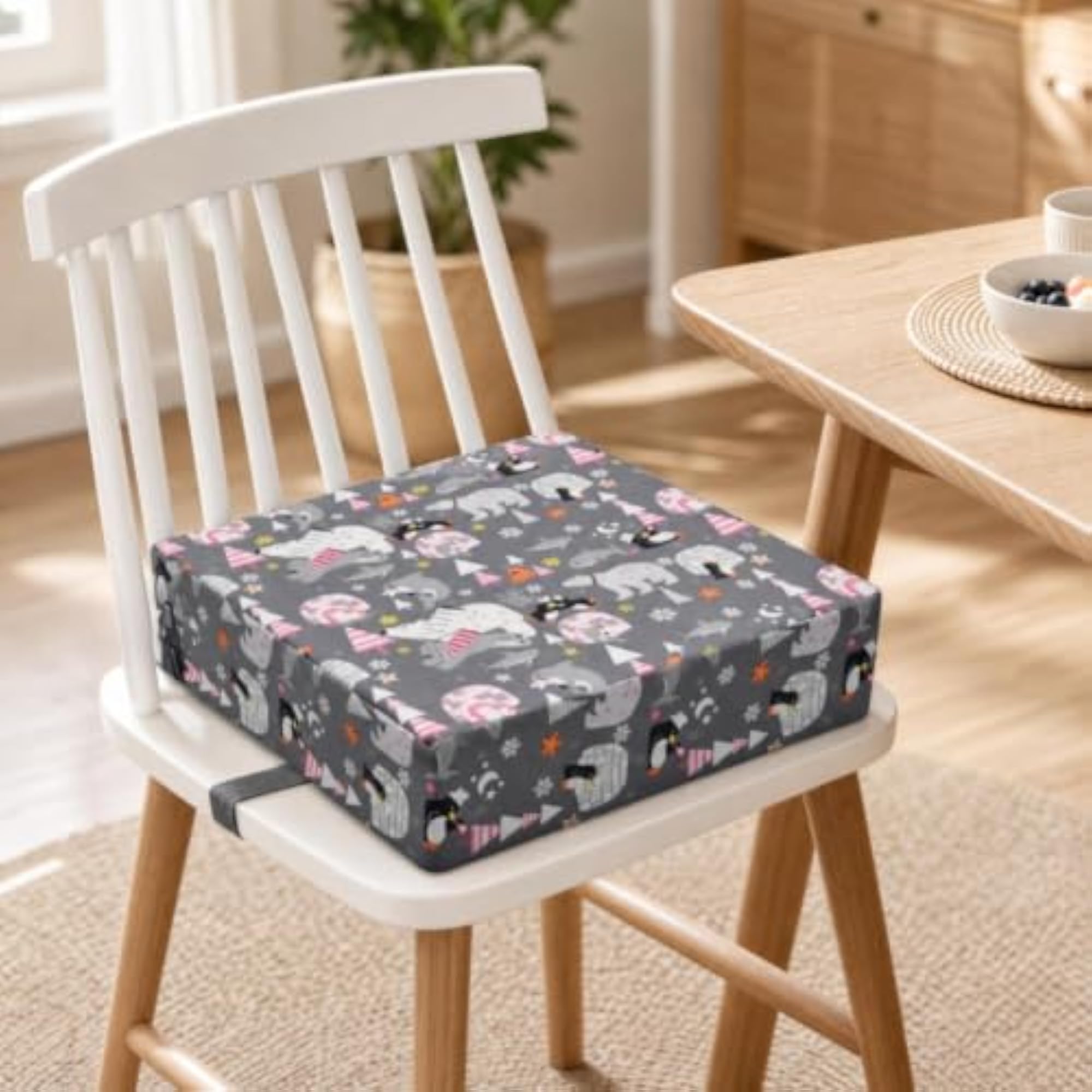 Children's Booster Seat Cushion, Thick Foam Pad