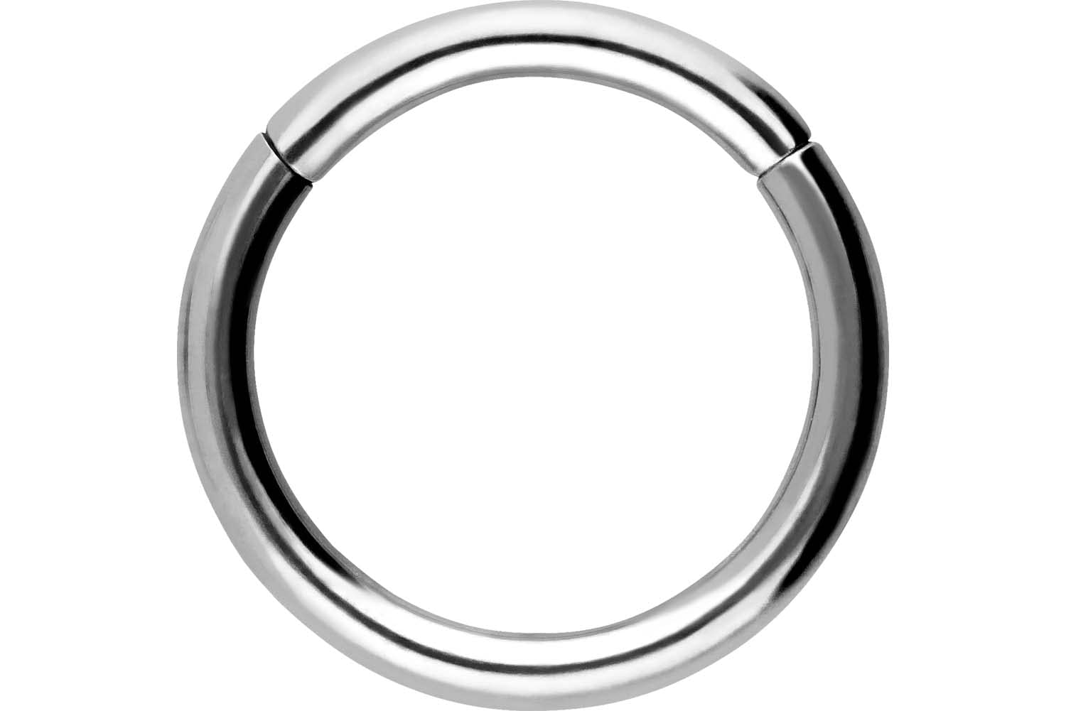 PIERCINGLINE Anillo segmento Clicker de acero quirúrgico – Piercing en oro, plata, rosa, negro o azul – para nariz, tabique, oreja, hélice o tragus — view 148