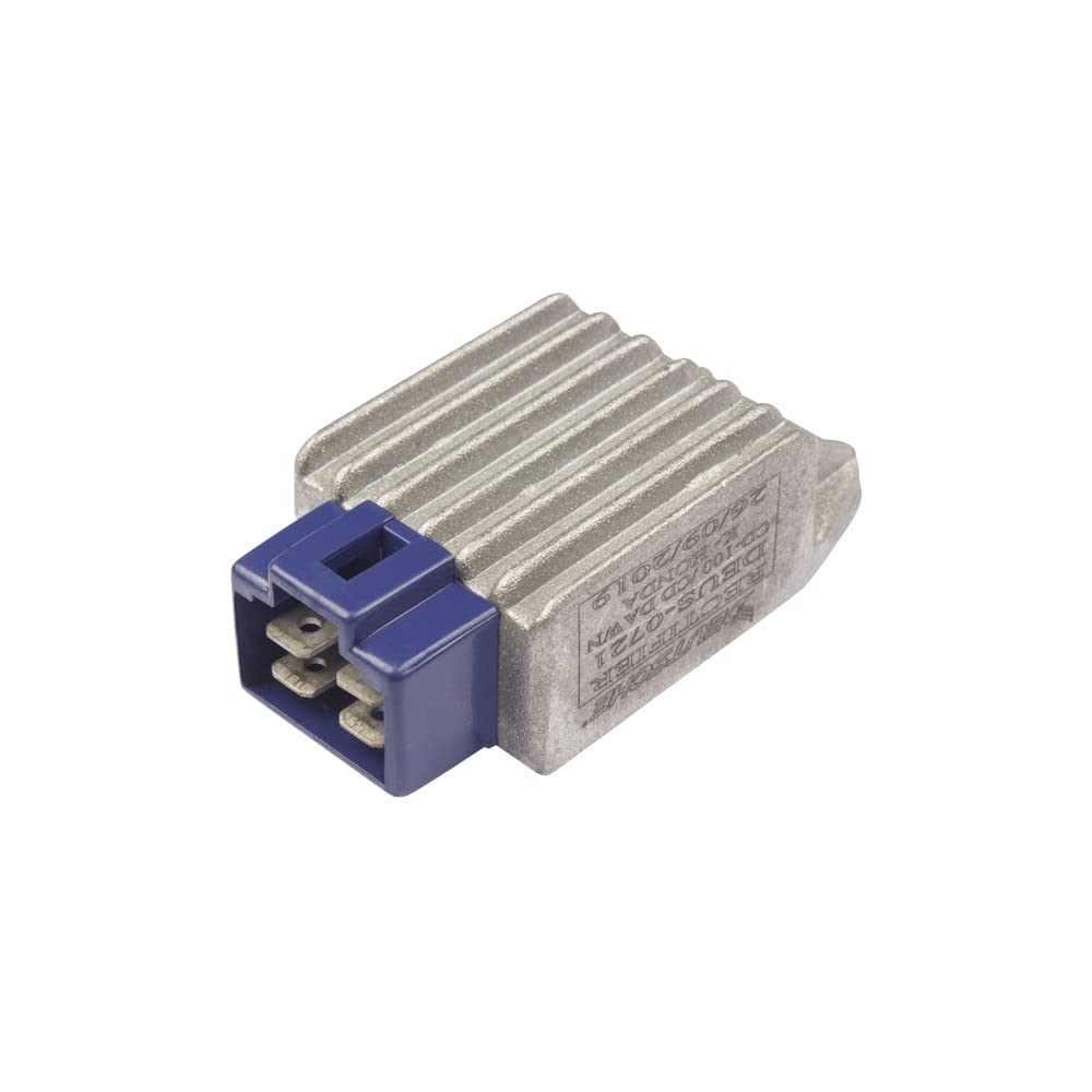 Deutsche Motorbike Motorcycle New 4 Pin Rectifier Fit For HR CD-100 / CD Dawn / Kinetic HD | Aluminium Case | Blue Coupler | OEM performance | Designed to withstand high temperature conditions | Ensure high performance | Highly Durable and Long Lasting-image-16