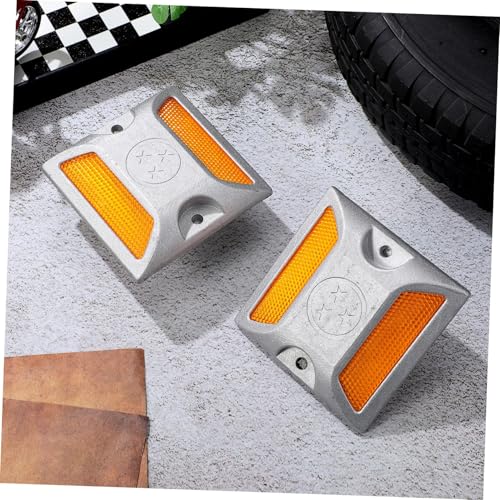 Marcadores Reflectivos de Aluminio para Pavimento 2 Piezas miniatura 5