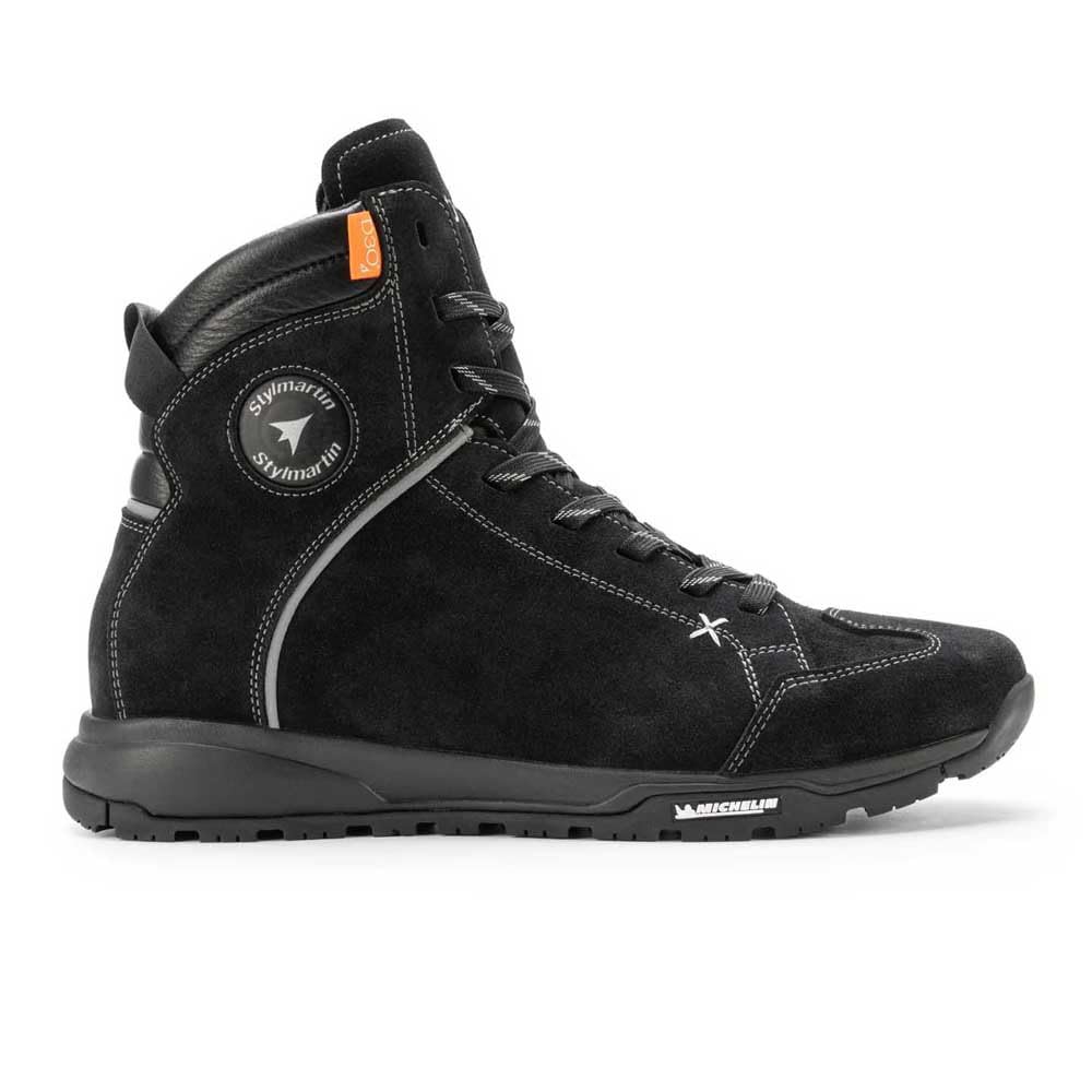 Stylmartin Zed wasserdichte Motorrad Schuhe, schwarz, 42 | Wasserdicht