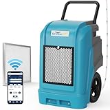 ALORAIR 190 PPD LGR Commercial Dehumidifier with Pump & Drain Hose, Smart APP Control up to 2,600 Sq.Ft Industrial Dehu for Home, Water Damage Restore, Basements, Job Sites, 5 Years Limited Warranty