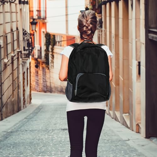 Image of Eccliy 50 Pack Backpacks in Bulk 17 Inches Wholesale Back Pack Basic Backpack for adult Lightweight Outdoor Travel Bookbags(Black)