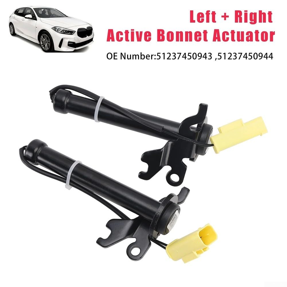 Per BMW F40 F44 Sinistra Destra Attuatore Cofano Attivo Set Numero OEM Riferimento Incrociato 51237450943 51237450944