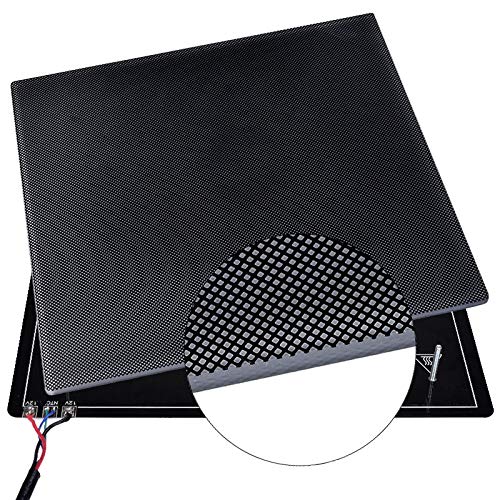 Druckerteile 3D-Drucker Teile Heißbett 220x220mm Glasplatte Bulid Surface Sticker Kompatibel MK2B MK3 Beheiztes Bett RepRap Ender-3 Thermistor Ersatzteile (Größe : Glas 310x310mm)