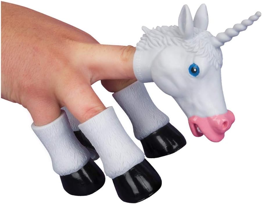 Handicorn, A Five-Piece Finger Puppet Set That Transforms Your Hand Into a Majestic Unicorn