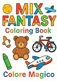 natura mix sostegno bambini opinioni  Mix Fantasy coloring book