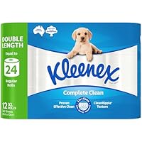 Kleenex Double Length Toilet Paper 12 Count (1x12 Rolls) - Packaging May Vary
