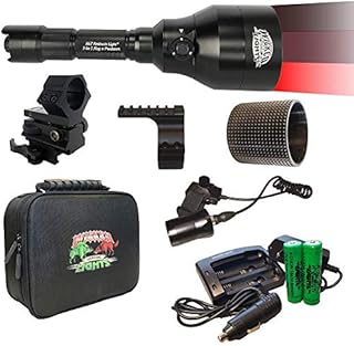 Wicked Lights A67iR 3-LED-in-1 (850nm IR, 940nm IR, Red LED) Infrared & Red Night Hunting Light Kit with Intensity Control for Night Vision Devices