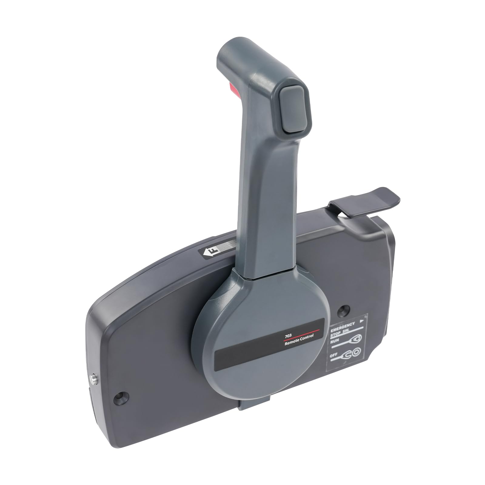 Outboard Remote Control Bo – Mando a distancia para YAMAHA 2 tiempos 40 – 85 CV – Controlador de proa inversa para barcos – Incluye amortiguación de gas – para patrones de barco y pescadores