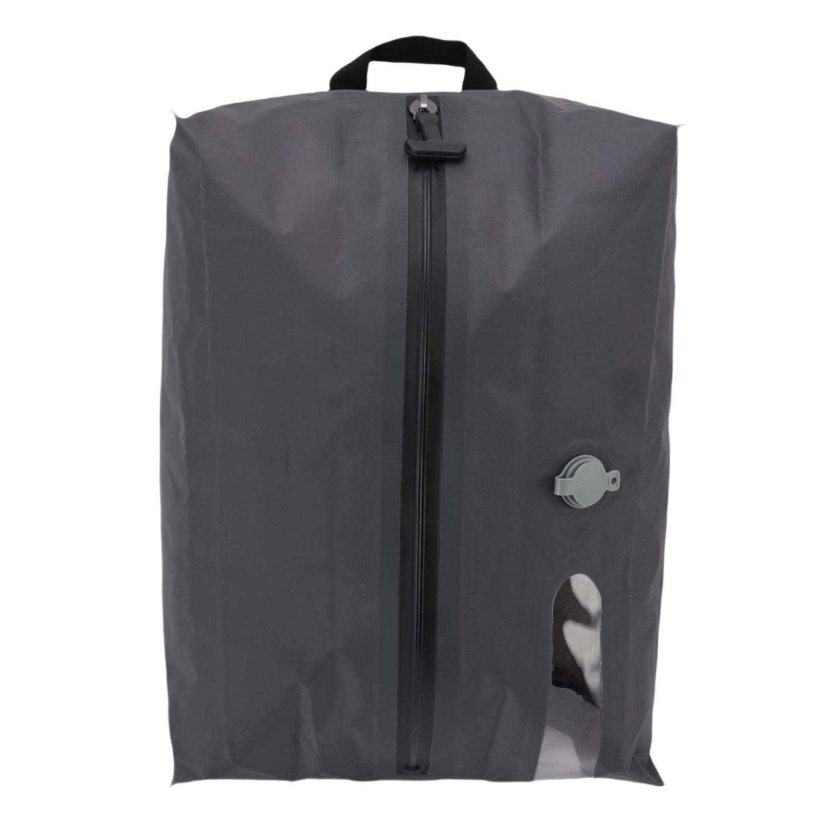 Jectse Sacco di Compressione Sottovuoto Riutilizzabile Impermeabile in TPU da 16 Litri per Risparmiare Spazio in Viaggio, 1 Confezione per Valigie, Zaini, Bagagli (GRAY)