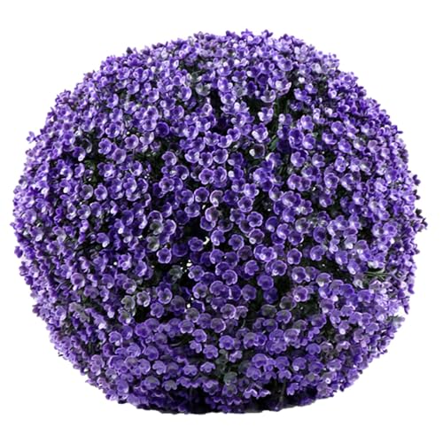 Fake Topiary Ball - Artificial Topiary Balls, Best Artificial Green Boxwood Topiary Ball, Centella Ball Greenery Sphere | Plant Topiary Ball, Boxwood Balls Topiary Effect