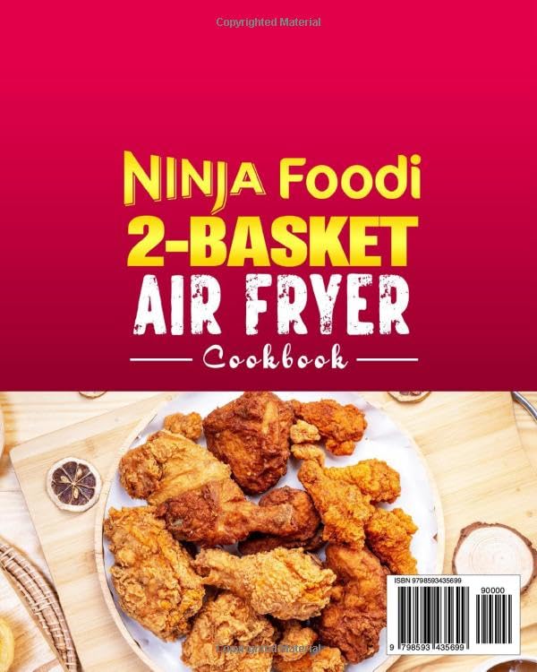 Ninja Foodi 2-Basket Air Fryer Cookbook: Easy & Delicious Air Fry, Dehydrate, Roast, Bake, Reheat, and More Recipes for Beginners and Advanced Users - Image 2