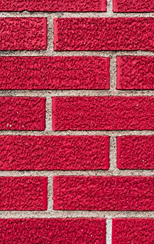 Image of DWELLSINDIA Red Rough Bricks Self Adhesive Wallpaper, Waterproof, Scratch Resistant, Laminated (41cm x 244cm, Multicolour)