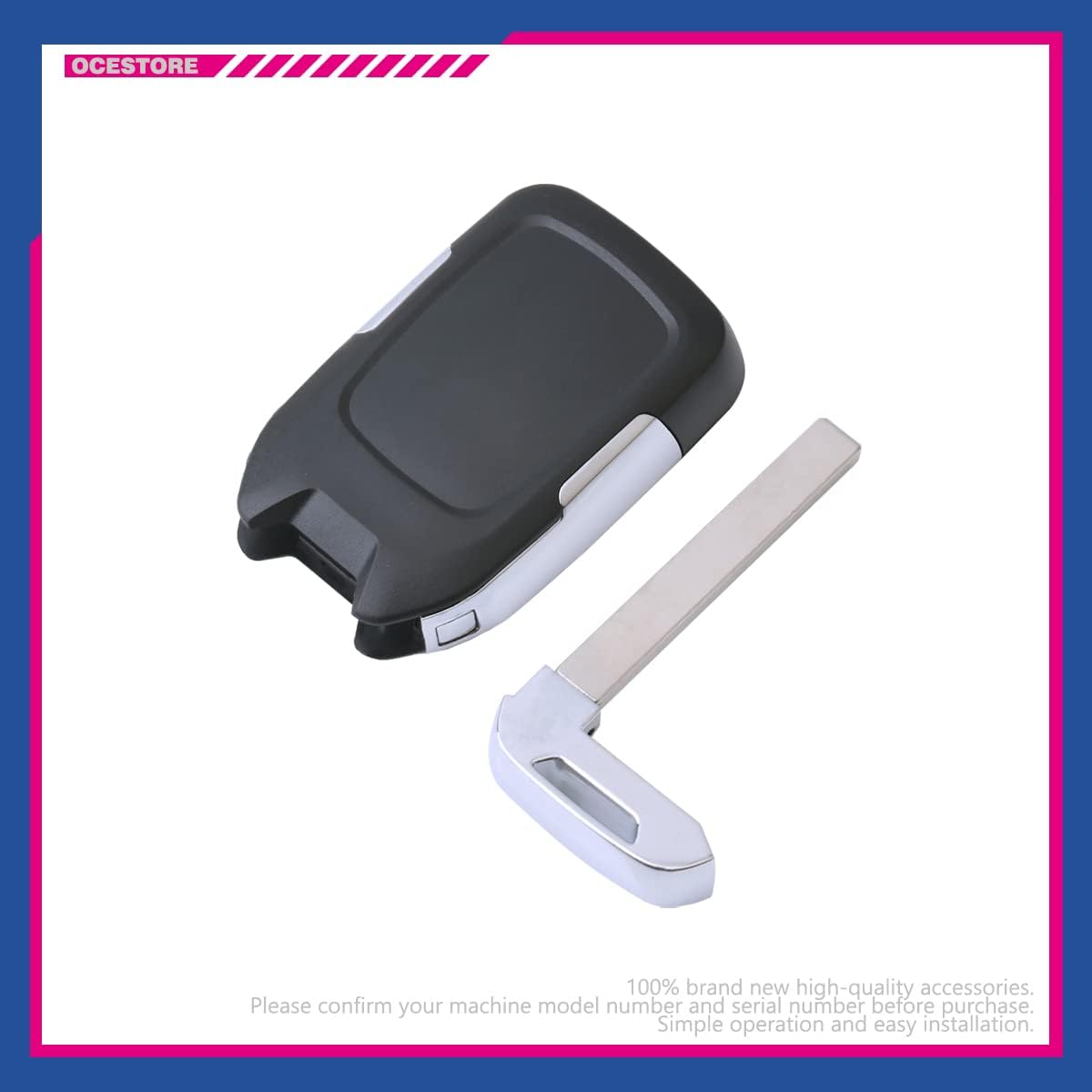 OCESTORE HYQ1AA Car Key Fob Keyless Control Entry Remote 13584502 5 Button Vehicles Replacement Compatible with Terrain HYQ1AA