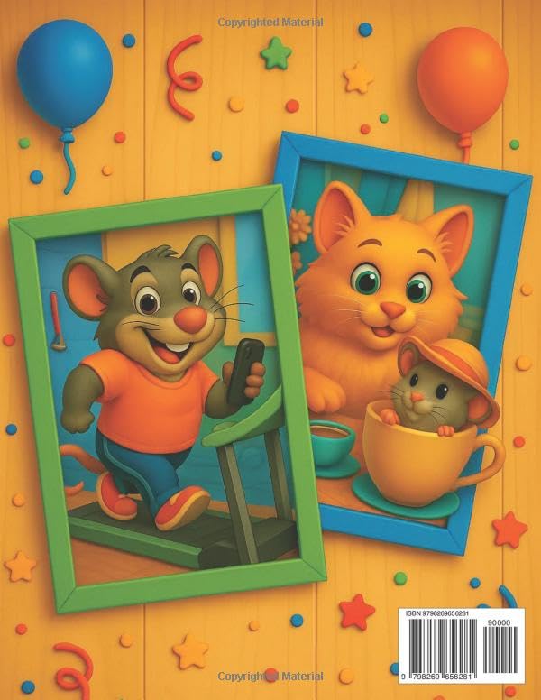 Cute and Funny Animals Coloring Book for Kids Ages 4-12: Colorful cover, funny cartoon animals in silly scenes, 3 full-color activities, and a joke on every page!" image 3