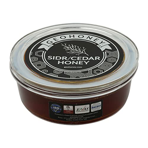 Miel Sidr Cedar Geohoney Premium 450 gramos miniatura 1