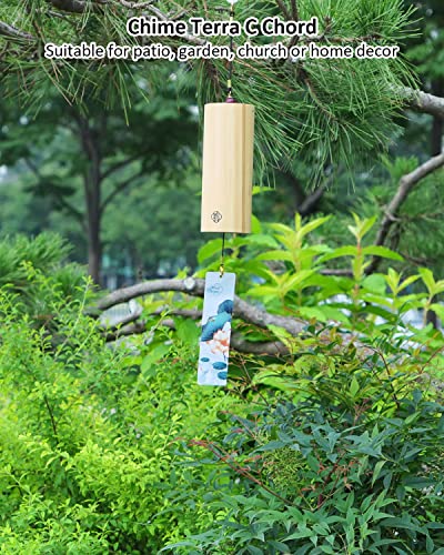 Bamboo Wind Chimes Koshi Chime For Sound Healing Meditation And Calming Emotions Classic Home Decoration Good Gift For Family Friends (Am Chord) With Gift Box #TOP1
