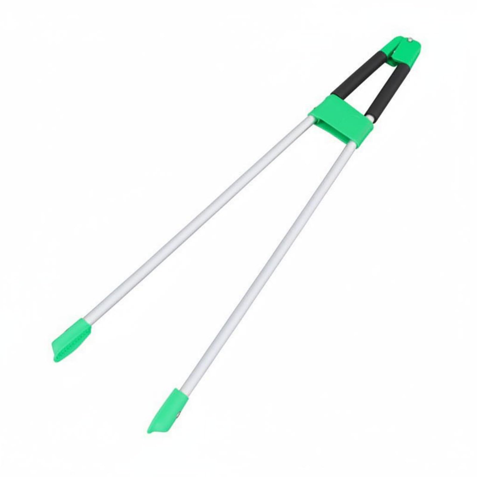 ojiva® aluminum trash picker upper non-slip grippers trash picker upper long reach grabber rust-resistant reacher grabber tool, black green | home & garden | yard, garden & outdoor living