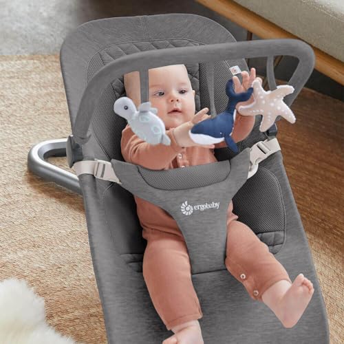 Image of Ergobaby Evolve Bouncer Toy Bar Accessory for Infant and Toddler Play
