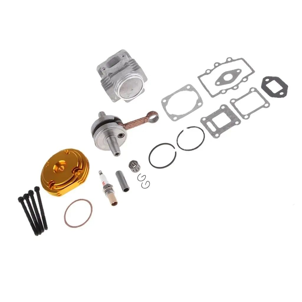 Kit De Piston Kit De Conversion De Cylindre À Gros Alésage Pour Vélo De Poche 49cc ATV 44mm Pistons Segments