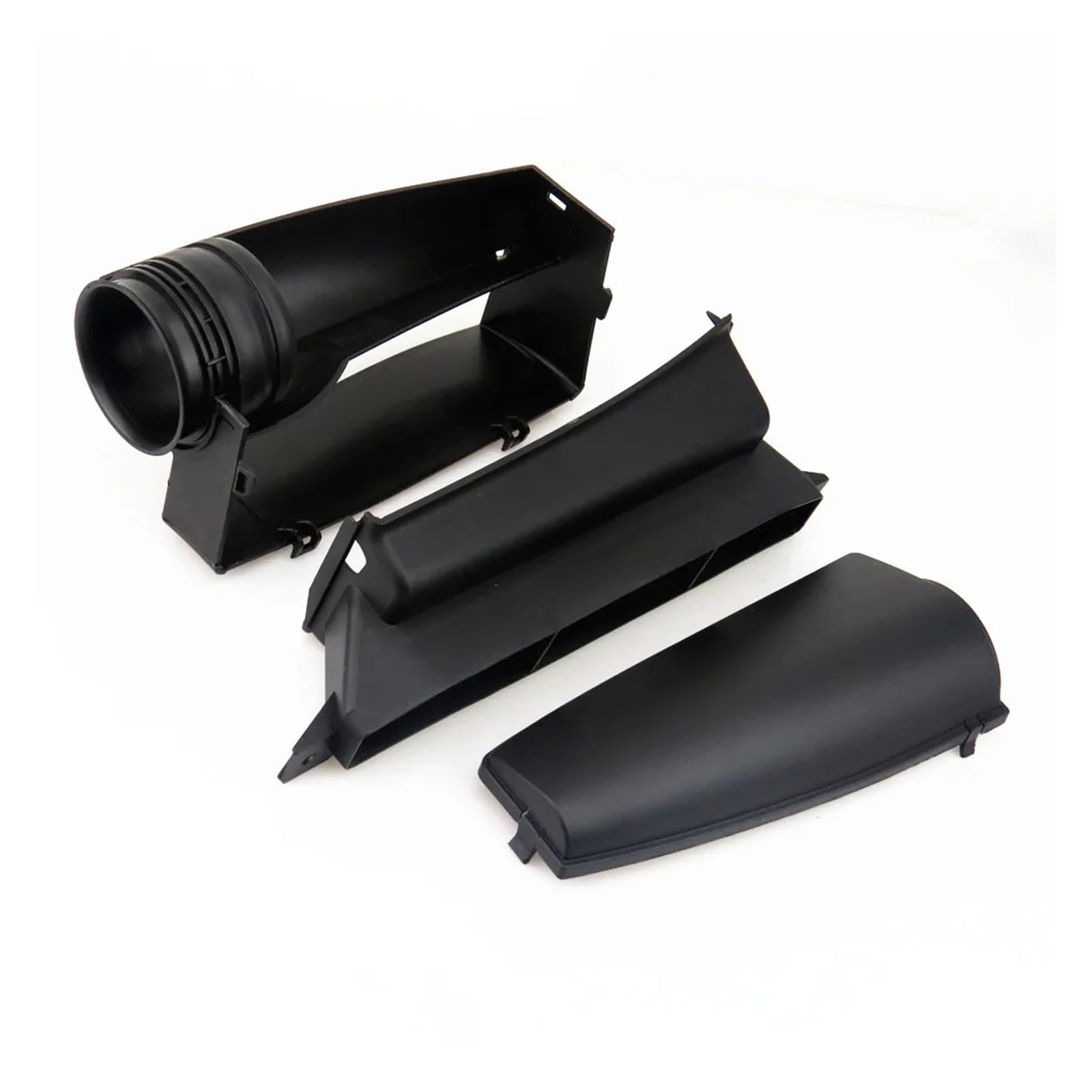 Lufteinlassabdeckung Führungshalterung Platte Verbindungsschlauchset kompatibel mit Passat B6 Tiguan 3C0805971A 1KD129618AN 1K0805962E 1K0805965J(1K0 805 962E)