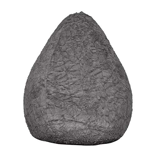 Lumaland Fluffy Sitzsack | Kinderzimmer Sitzkissen 60 x 45 cm | Waschbarer Bezug aus Webplüsch | Flauschiger & weicher… – Bild 3