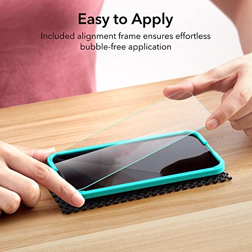 Esr Tempered-Glass Screen Protector Compatible With Iphone 14 Plus And Iphone 13 Pro Max, With Easy Installation Frame, Military-Grade Protection, Ultra Tough, Scratch Resistant, 3 Pack #TOP7