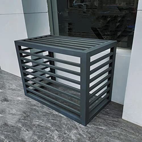 Couvercle en aluminium extérieur pour masquer un climatiseur ou une poubelle de jardin