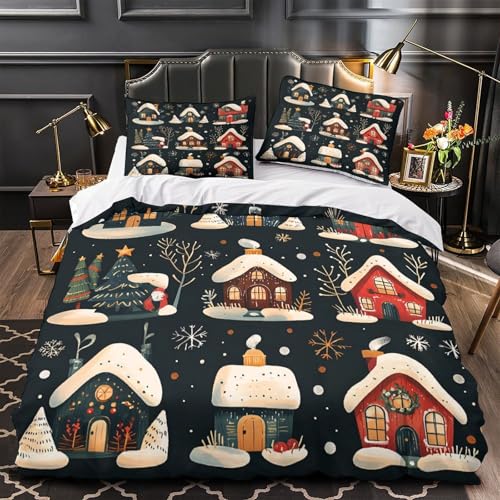 Illustration vectorielle d'hiver pour cette parure de lit