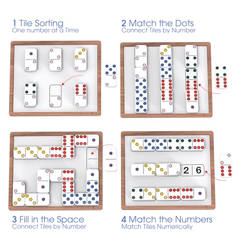 Image of Keeping Busy Match Dots Dementia Activities for Seniors | Alzheimer Products for Elderly Patients | Fun Memory Game Toy & Cognitive Brain Puzzle for Senior Citizens w /Memory Loss or Alzheimers