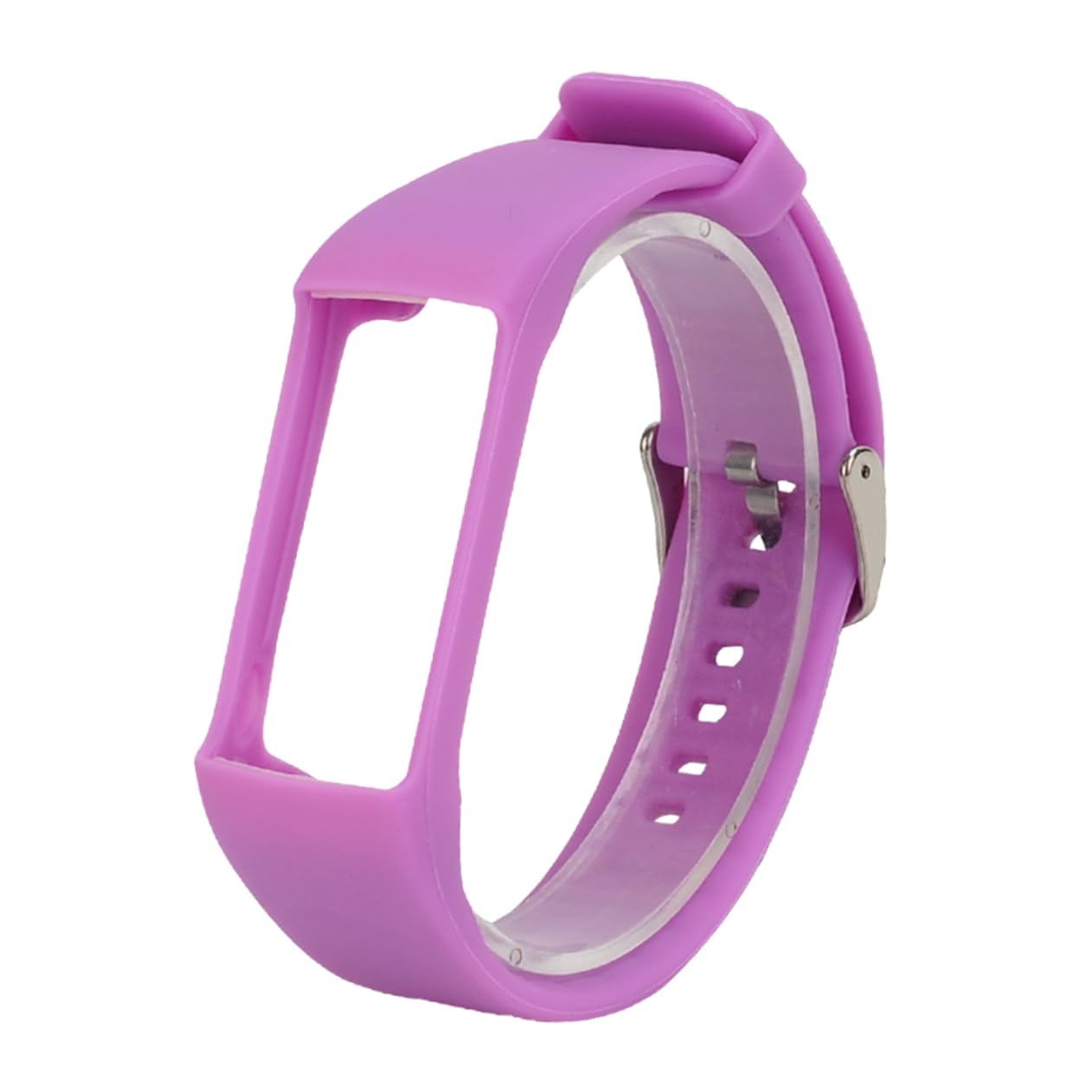 Uonlytech 3piezas Correa De Silicona Púrpura Para Reloj Inteligente Moda Compatible Correa Reemplazo Confortable y Estilosa