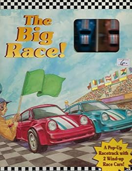 Hardcover The Big Race Playset Book