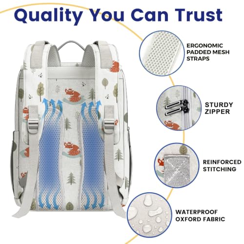 Image of PILLANI Baby Diaper Bag Backpack - Baby Bag for Boys & Girls, Toddler Backpack, Large Capacity Travel Diaper Bags w /Changing Pad, Waterproof Diaper Backpack - Best Shower Gifts for Boys - Baby Stuff