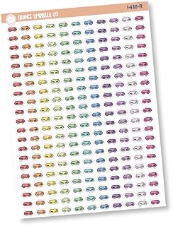Sleep Mask Icon Planner Stickers | I-410-R