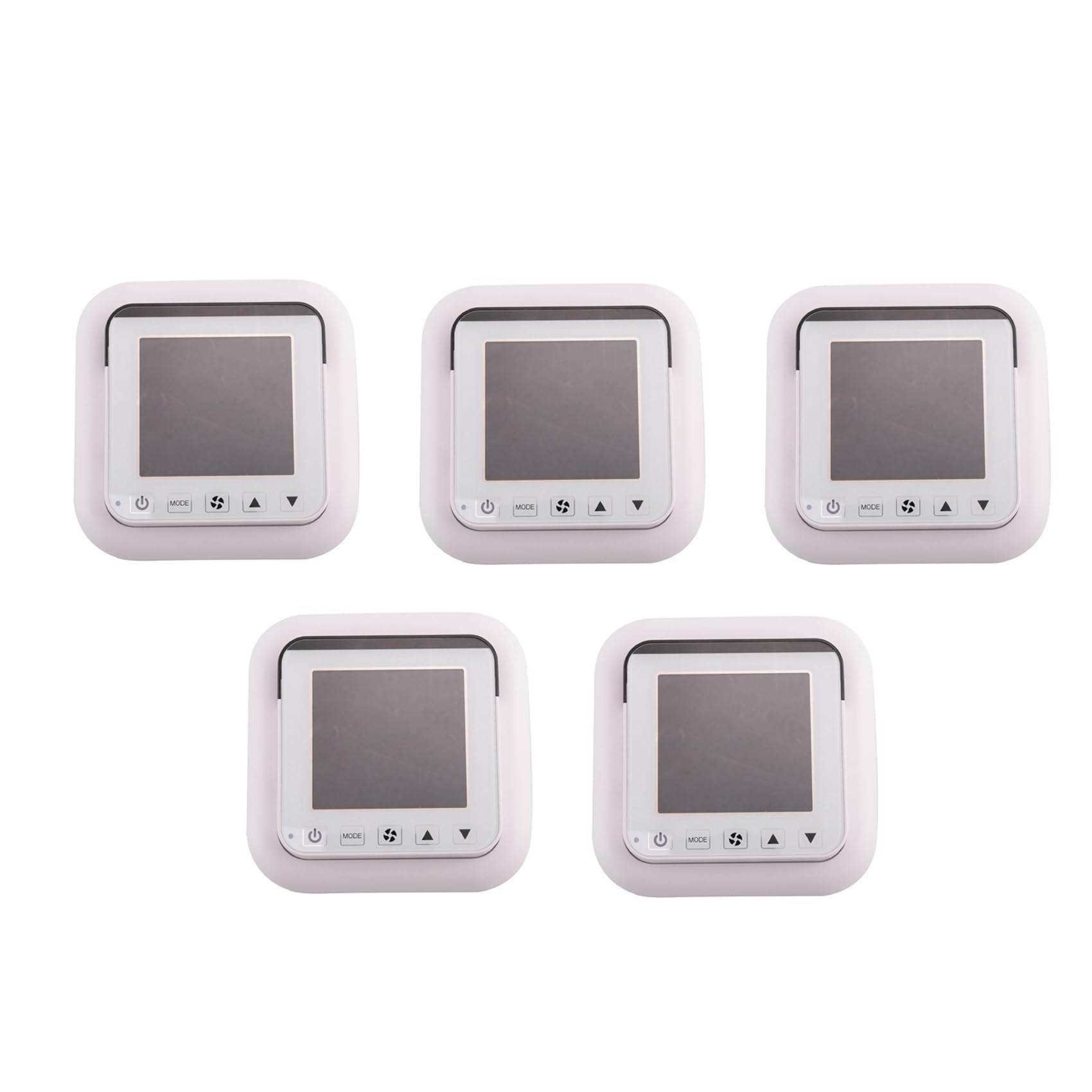 5X Tuya Life termostat WiFi DC5V klimatyzator czujnik temperatury wilgotności LCD kontroler ekranu dotykowego