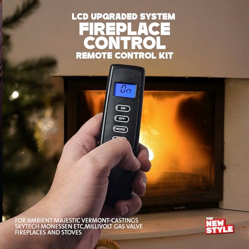 The-New-Style RCB04A Upgraded Remote Control Thermostat Kit,For Ambient Majestic Vermont-Castings Skytech Monessen Etc,Millivolt Gas Valve Fireplaces And Stoves thumb #3