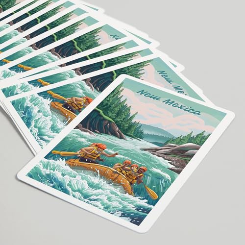 Baraja de Póker Lantern Press 52 cartas tamaño estándar miniatura 5
