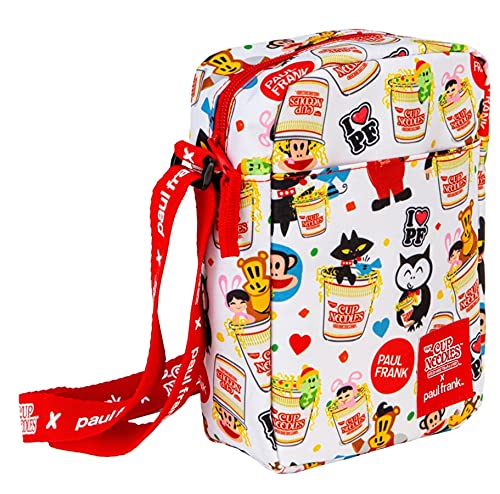Nissin Cup Noodles Crossbody, White, One Size2