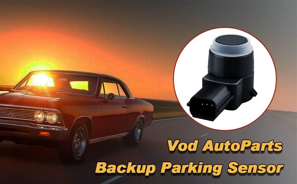 Miniatura 7 de Vod_AutoParts 1ew63tzzaa Sensor de asistencia de estacionamiento, sensor de objetos de parachoques, 4 piezas 1EW63TZZAA de repuesto para Dodge Ram